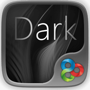Dark GO Launcher Theme