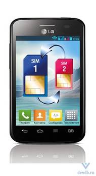 Телефон LG Optimus L3 II Dual