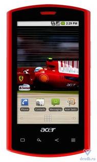 Телефон Acer Liquid mini Ferrari Edition
