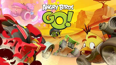 Скриншоты к Angry Birds Go!