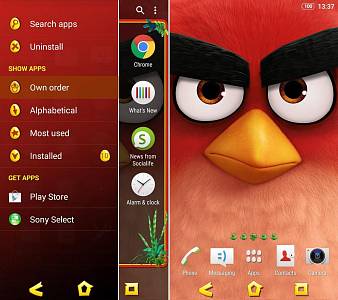 Скриншоты к XPERIA The Angry Birds Movie