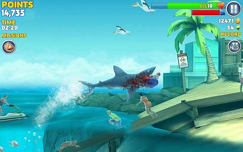 Скриншоты к Hungry Shark Evolution