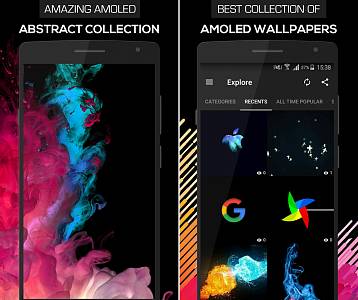 Скриншоты к AMOLED Wallpapers 4K & HD