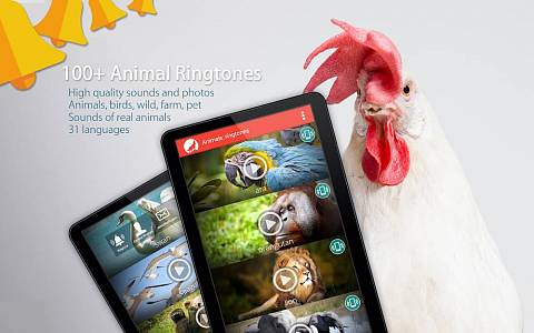 Скриншоты к Животные: Рингтоны и Мелодии