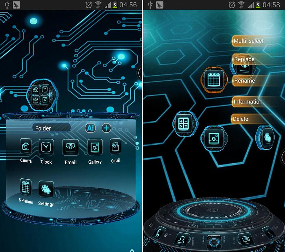 Tech Next Launcher 3d Theme Na Android Skachat Besplatno Apk