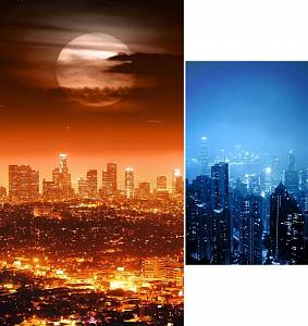Скриншоты к Город ночью Живые Обои