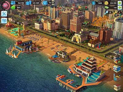 Скриншоты к SimCity BuildIt